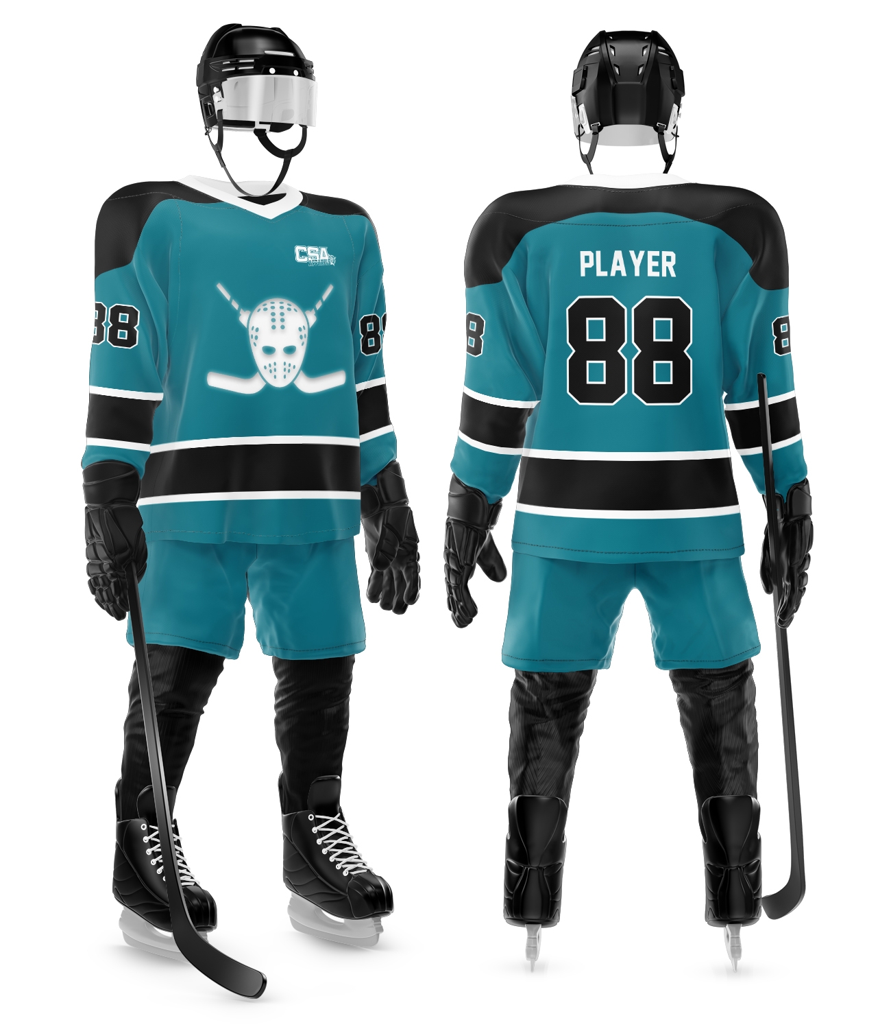 Custom Design Ice Hockey Uniform