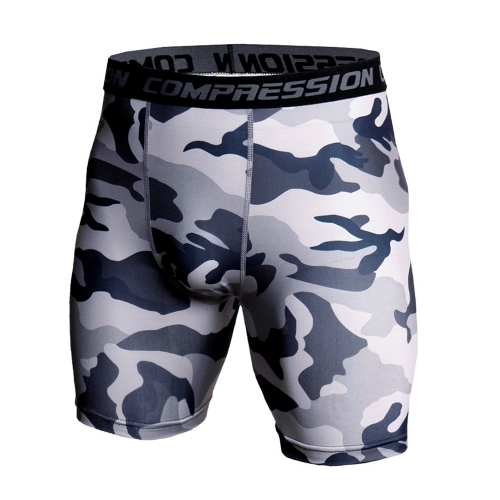 Camo Design Compression Shorts