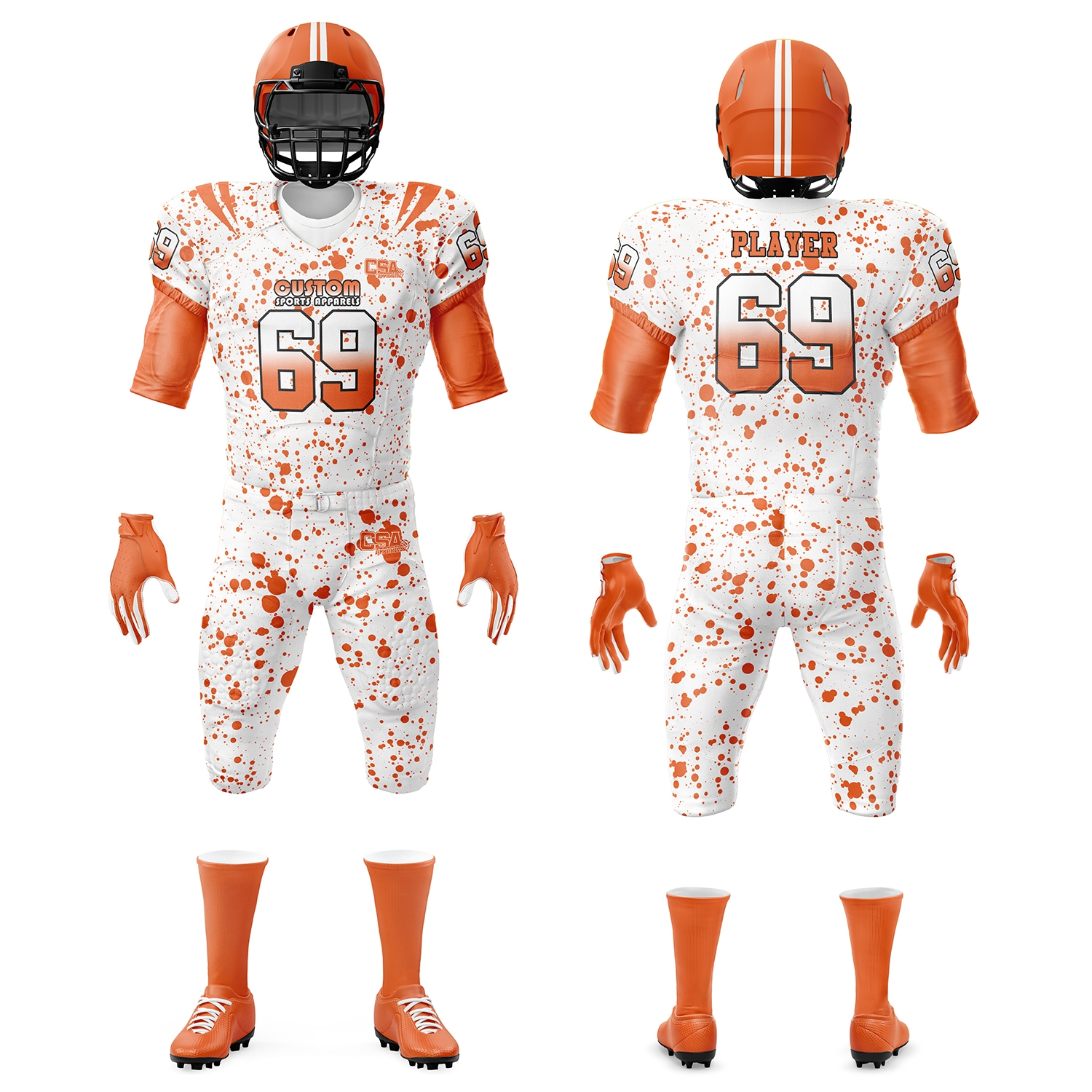 Custom American Football Uniform For Men